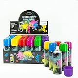 NOOR 12x **250ml** Kreidespray in 6 verschiedenen Farben, Sprühkreide,...