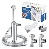 Messing Bidet Handbrause Set, SonTiy Toilette Bad Bidet Aufsatz Waschen...