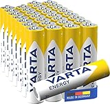 VARTA Batterien AAA, 30 Stück, Energy, Alkaline, 1,5V, Verpackung zu 80%...