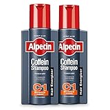 Alpecin Coffein Shampoo C1 2 x 250 ml | Anti-Haarausfall Shampoo für...