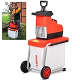 HECHT Elektro Walzenhäcksler – Gartenhäcksler mit 2800 Watt Power...