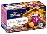 Meßmer Zimt Pflaume | Früchtetee mit Pflaumenaroma| 20 Teebeutel | Vegan...