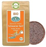 BIO Schwarze Senfkörner 250g - Deutscher Anbau - Würzen & Senf herstellen...