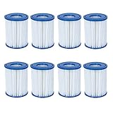 8 Stück Bestway Filter Kartuschen für Pool Swimmingpool Pumpen Bestway /...