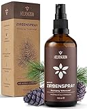 Heldengrün® Zirbenspray BIO Tiroler Wald [ECHTES ZIRBENÖL] - Naturrein,...