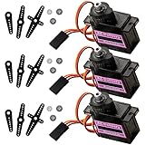 AZDelivery 3 x Servo MG90S Mikro-Servomotor kompatibel mit Arduino...