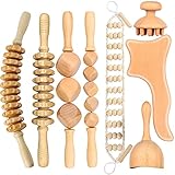 Holzmassage-Therapie-Werkzeuge, 8PCS Holztherapie-Massage-Werkzeuge,...