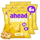ahead Crispies Cheese | High Protein Chips mit 24% Protein – Low Fat,...