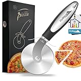 FlyWave Pizzaschneider, Pizzaroller Rostfreier Stahl, Spezialisiert...