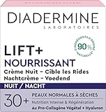 Diadermine - Lift+ – Pflegend – Anti-Falten-Nachtcreme, ultra-fest, 50...