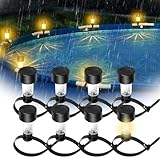 ZOYDP 8 Stück Poolbeleuchtung Solar, Pool Beleuchtung, LED Pool Licht,...