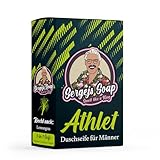 Sergejs Soap - Athlet | Festes Seifenstück 3 in 1 Seife mit 100%...