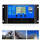 Solar Laderegler Solarkonverter Solarregler Controller: 30A 12V...