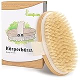 lampox® Trockenbürste, Körperbürste, Peelingbürste, Massagebürste,...