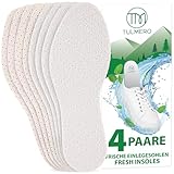 TULMERO Barfußsohlen für frische Füße 4 Paare Einlagen gegen...