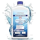 Centra24 Wasserstoffperoxid 3% 1000ml - Immer Frisch, stabilisiert,...