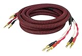 Dynavox Perfect Sound Lautsprecherkabel, Paar, Flexibles High-End...