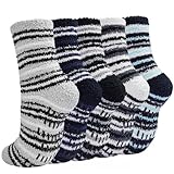 Blu Ninfee Kuschelsocken Wintersocken Herren, Haussocken Stoppersocken...