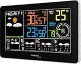 techno line WLAN WD2700, kostenlose DirektWetter App, 4-Tages-Vorhersage,...