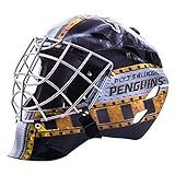 Franklin Sports NHL Pittsburgh Penguins Mini-Hockey-Torwart-Maske mit Etui,...