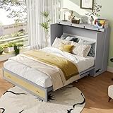 Bladez Mobiles Schrankbett 140x200 cm mit Schubladen & Regal -...