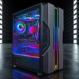 GameMachines Sigma ATX Gaming Gehäuse, inklusive 3 A-RGB Lüfter