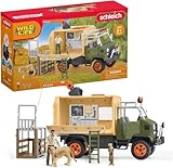 schleich 42475 WILD LIFE Großer Truck Tierrettung, 45 Teile Spielset mit...