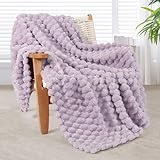 Whale Flotilla Kuscheldecke Flauschige Decke mit 3D-Jacquard-Muster,...