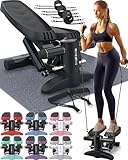 Nordic Lifting Mini-Stepper & Treppensteiger – mit Widerstandsbändern &...