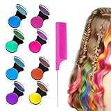 8 Stück Haarkreide für Kinder Haarfarbe Kinder Auswaschbar Sicher und...