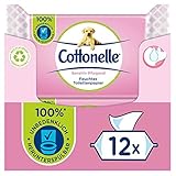 Cottonelle Feuchtes Toilettenpapier, Sensitive Pflegend - Parfümfrei,...