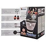 Futterautomat Koi Pro Fish Feeder - inkl. 1kg Koifutter Sui JIN Ginger Grow...