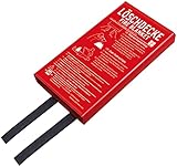 Brennenstuhl Feuer-Löschdecke BLD-02 (Brandschutzdecke 120x120cm,...