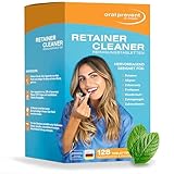Oral Prevent Retainer Cleaner Reinigungstabletten (128 Stück) -...