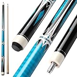 ASMPCUE Billard Queue, 58' Pool Queue 13mm Spitzen Pool Cue für...