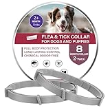 RoamRover 2er-Pack Zeckenhalsband für Hunde – Natürliches Ätherisches...