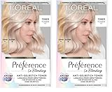 L'Oréal Paris Haartoner, Anti-Gelbstich für kühles Blond und intensiven...