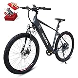 ZIMONDA Ebike Herren Mountainbike Elektrofahrrad 250W Motor 27.5 Zoll 48V...