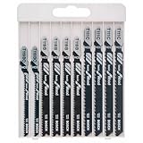 Bosch Professional 10tlg. Stichsägeblatt Set Basic for Wood (für Holz,...