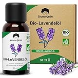 Emma Grün® Bio Lavendelöl Ätherisches Öl [100% Naturrein] -...