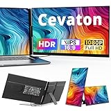 Cevaton Portable Monitor, 15,6-Zoll 1080P FHD Laptop Bildschirm...