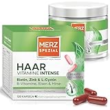 Merz Spezial Haar Vitamine Intense – Vitamin Kapseln mit Biotin, Zink &...