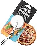 Sabatier Pizzaschneider-Rad aus Aluminium – Klinge mit...