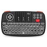 Rii Bluetooth Tastatur mit touchpad(Bluetooth 4.0 + 2.4G Wireless), Mini...