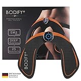 Bodify® EMS Trainingsgerät zur gezielten Stimulation der Po Muskulatur! -...