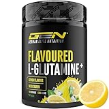 Flavoured L-Glutamin Pulver - 750 g - Ultrafeines L-Glutamine mit extra...