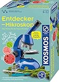 KOSMOS 636050 Entdecker-Mikroskop, Experimentierkasten für Kinder,...