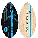 BRUNELLI Skimboard Holz Wellenbrett Surfbrett Surfboard 39' (99cm)