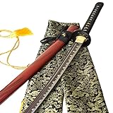 tsiao chih 40 Zoll Full Tang Handgefertigtes Japanisches Samurai-Schwert...