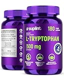 L-Tryptophan 1000mg – Hochdosierte Kapseln – 180 Stück | Für Stimmung...